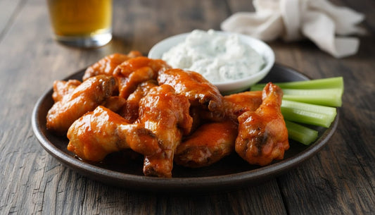 Marinated Niblets (buffalo wings)