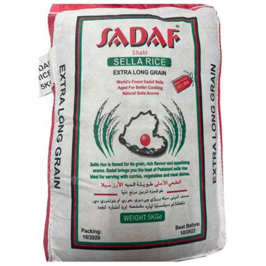 Sadaf Sella Rice Extra Long Grain - 5kg