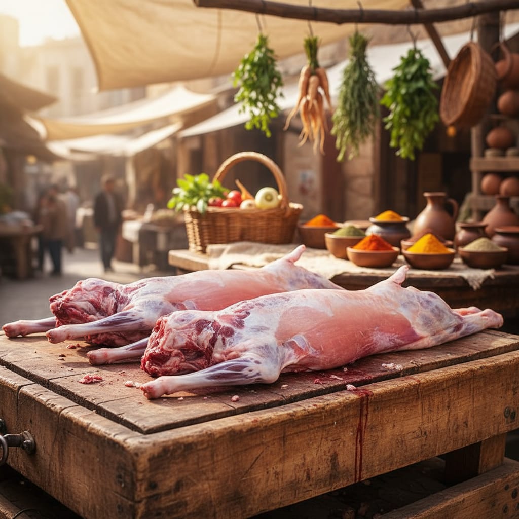 Whole Fresh Lamb (16 kg Net Differs)