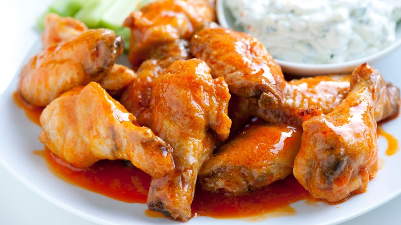 Marinated Niblets (buffalo wings)