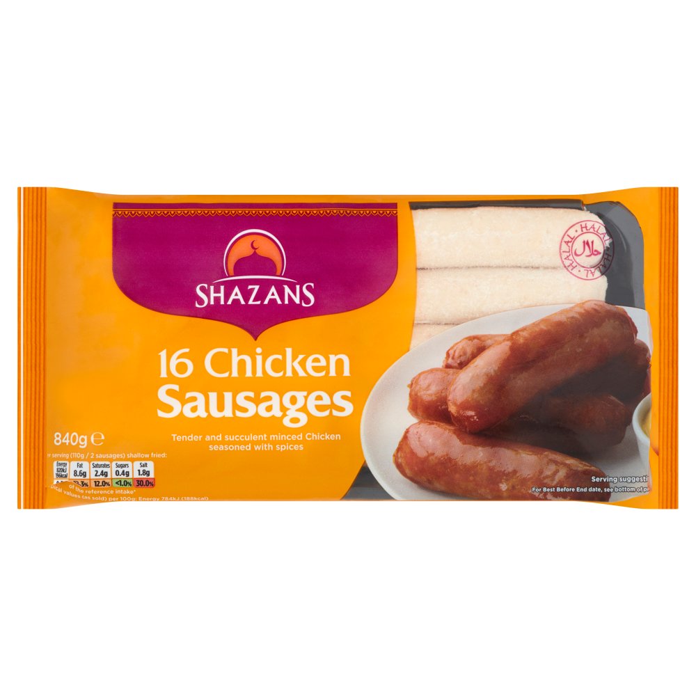 Shazans Chicken Sausages